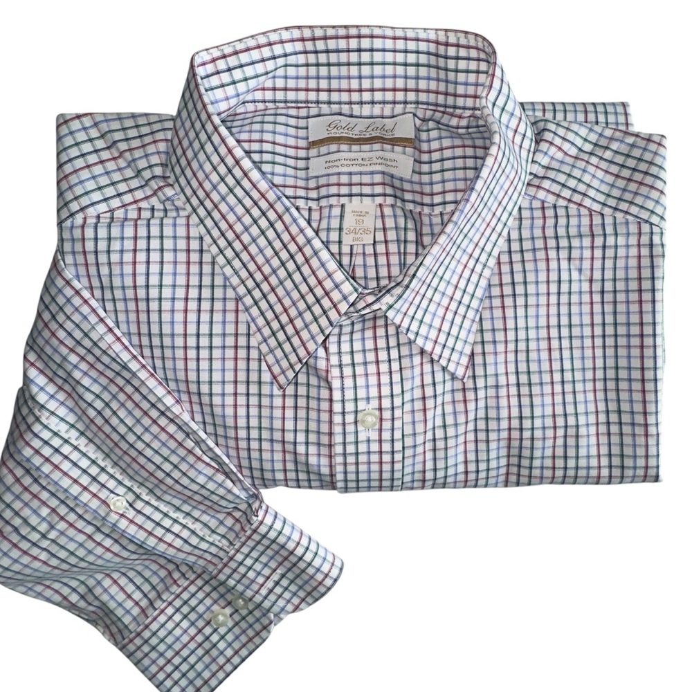 Gold Label Roundtree & Yorke Plaid Shirt